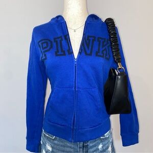 PINK Victoria's Secret Blue Hoodie
